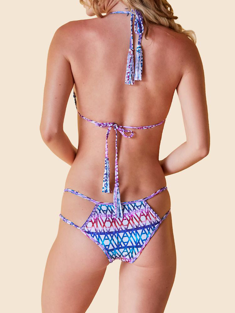 Kamira Cutout Bikini Bottoms - Thrive Swimwear